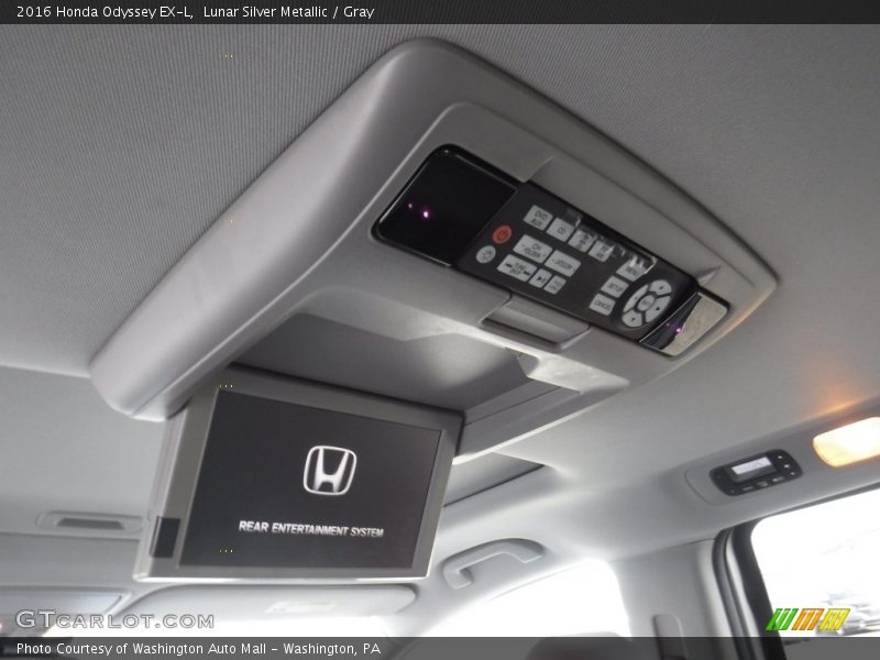 Lunar Silver Metallic / Gray 2016 Honda Odyssey EX-L