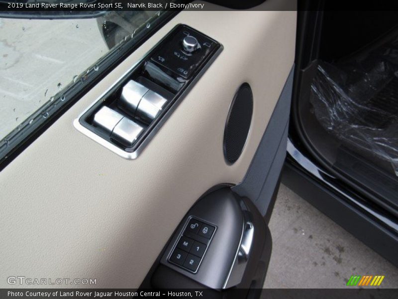 Narvik Black / Ebony/Ivory 2019 Land Rover Range Rover Sport SE