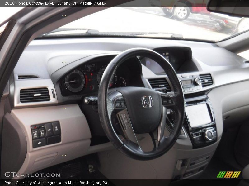 Lunar Silver Metallic / Gray 2016 Honda Odyssey EX-L