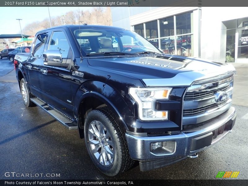 Shadow Black / Light Camel 2017 Ford F150 Lariat SuperCrew 4X4