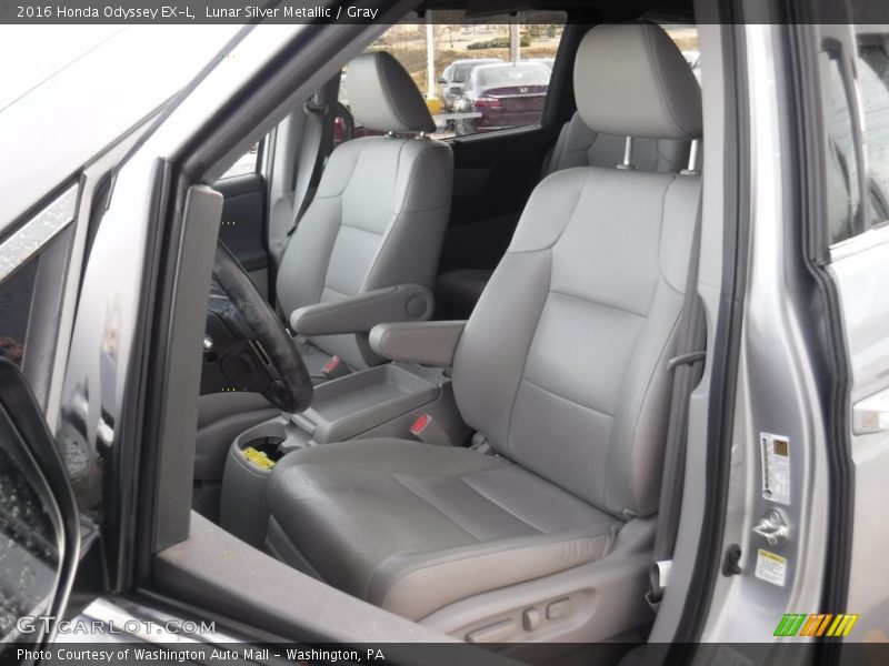 Lunar Silver Metallic / Gray 2016 Honda Odyssey EX-L