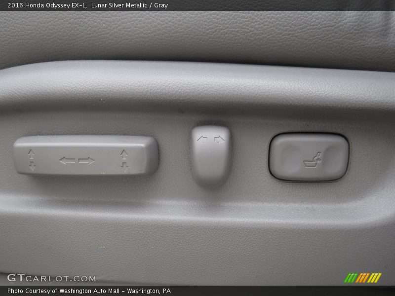 Lunar Silver Metallic / Gray 2016 Honda Odyssey EX-L