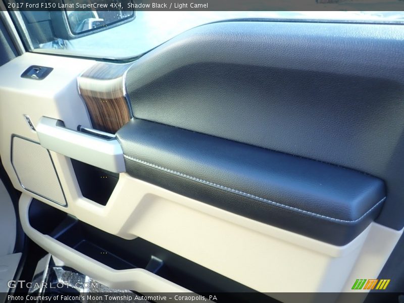 Shadow Black / Light Camel 2017 Ford F150 Lariat SuperCrew 4X4