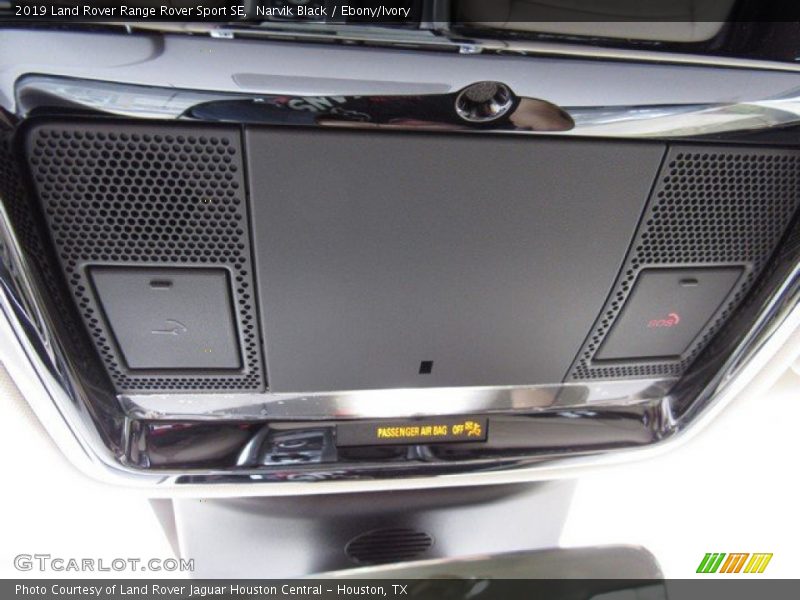 Narvik Black / Ebony/Ivory 2019 Land Rover Range Rover Sport SE