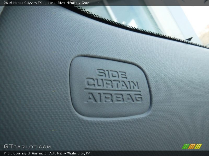 Lunar Silver Metallic / Gray 2016 Honda Odyssey EX-L