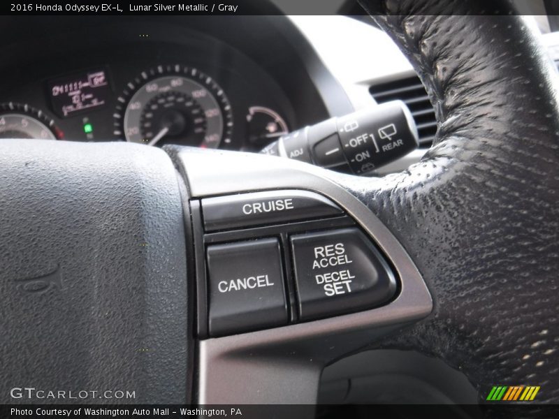 Lunar Silver Metallic / Gray 2016 Honda Odyssey EX-L