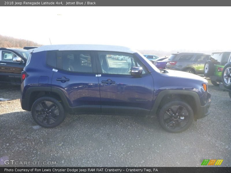 Jetset Blue / Black 2018 Jeep Renegade Latitude 4x4