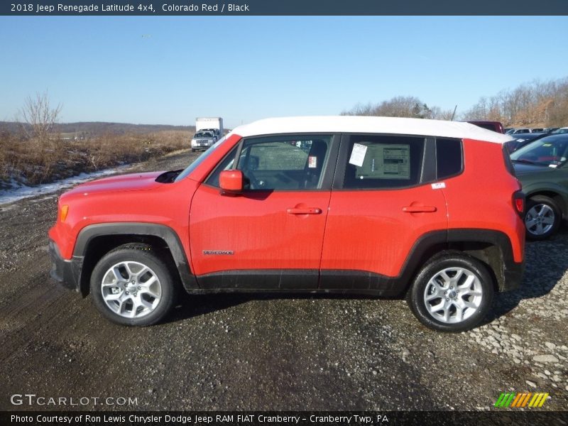Colorado Red / Black 2018 Jeep Renegade Latitude 4x4