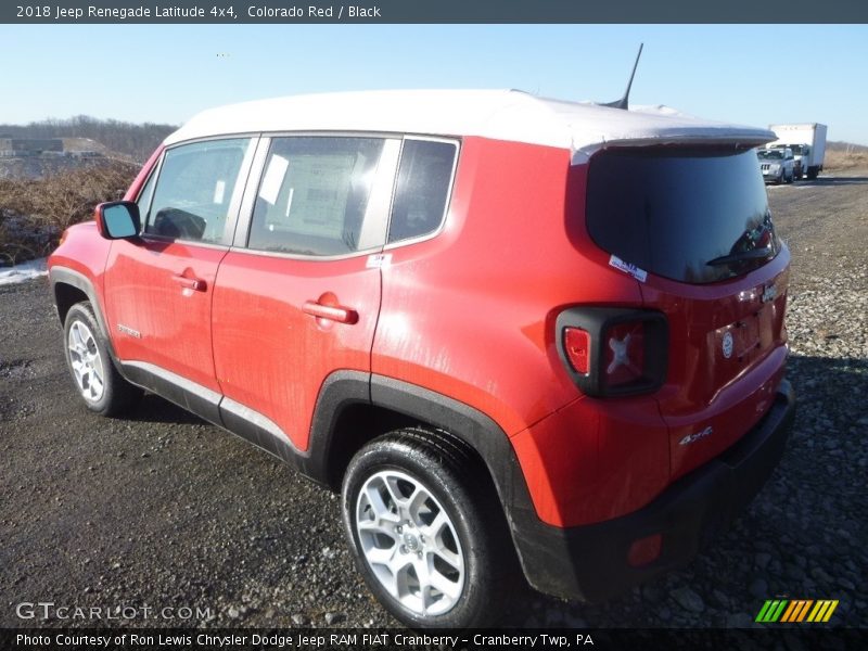 Colorado Red / Black 2018 Jeep Renegade Latitude 4x4