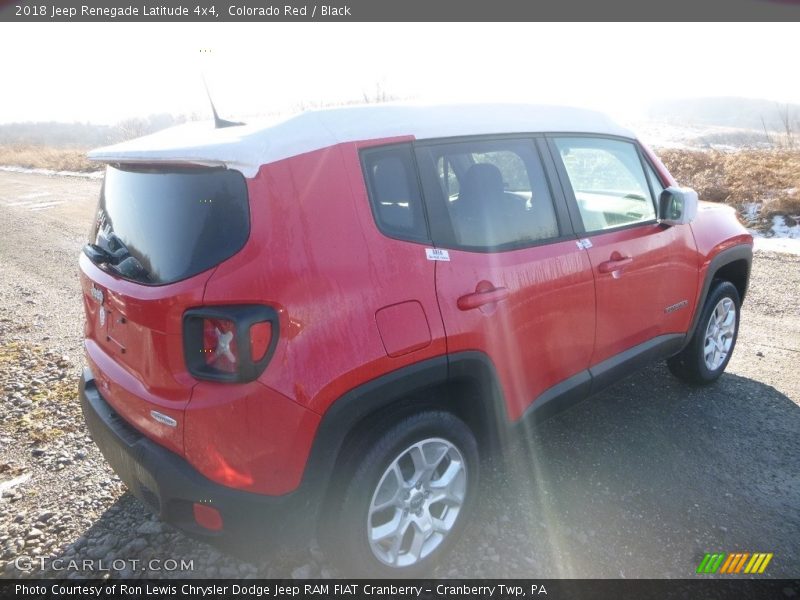 Colorado Red / Black 2018 Jeep Renegade Latitude 4x4