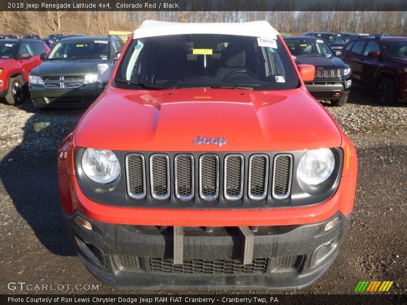 Colorado Red / Black 2018 Jeep Renegade Latitude 4x4