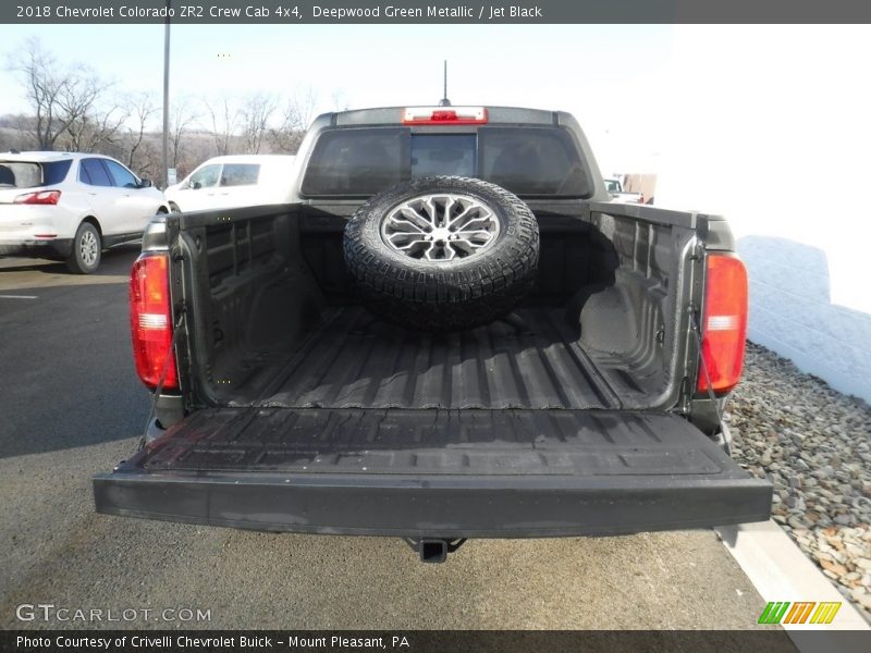 Deepwood Green Metallic / Jet Black 2018 Chevrolet Colorado ZR2 Crew Cab 4x4