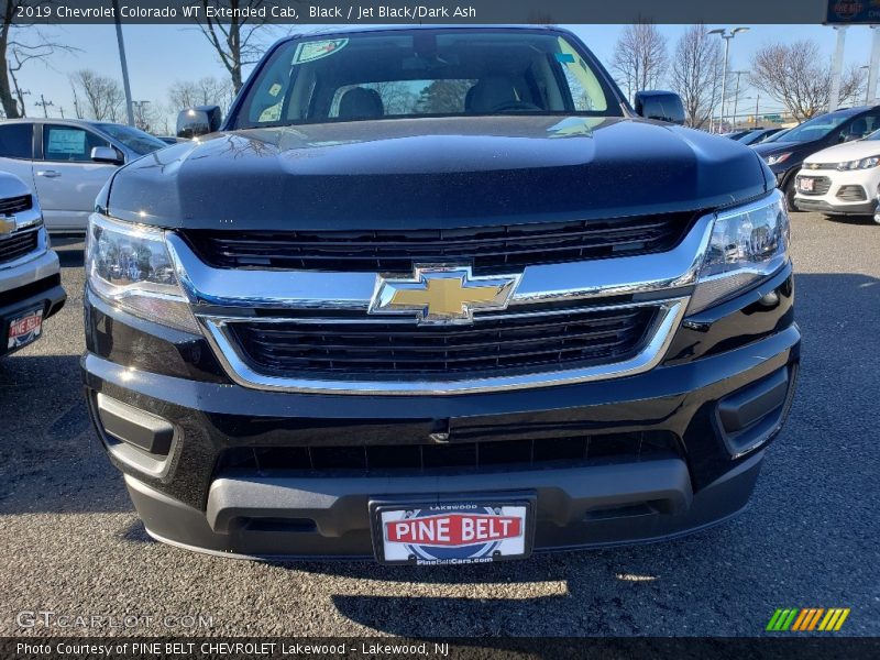 Black / Jet Black/Dark Ash 2019 Chevrolet Colorado WT Extended Cab