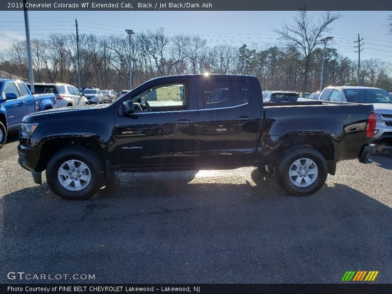 Black / Jet Black/Dark Ash 2019 Chevrolet Colorado WT Extended Cab