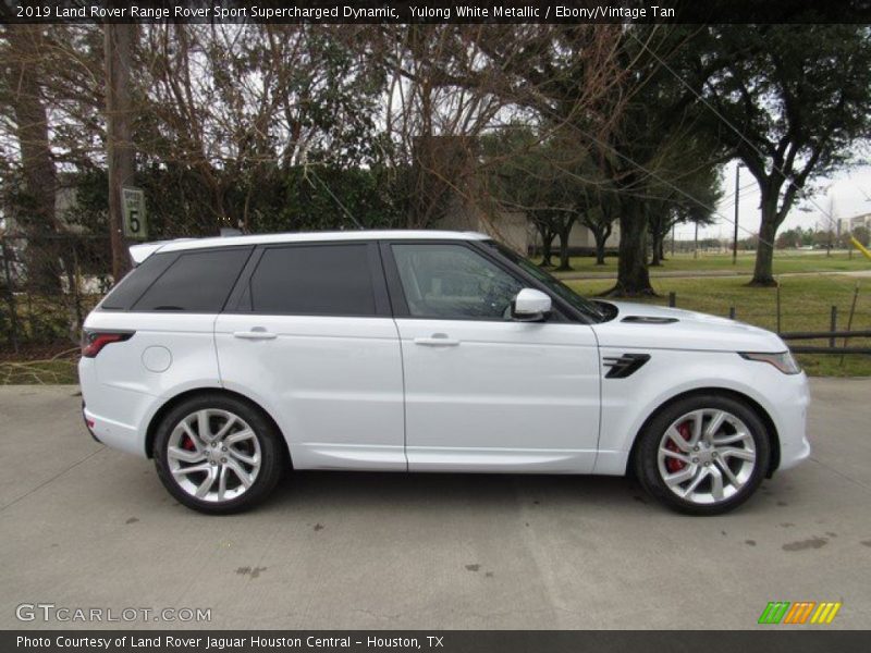 Yulong White Metallic / Ebony/Vintage Tan 2019 Land Rover Range Rover Sport Supercharged Dynamic