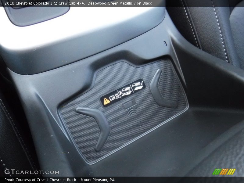 Deepwood Green Metallic / Jet Black 2018 Chevrolet Colorado ZR2 Crew Cab 4x4