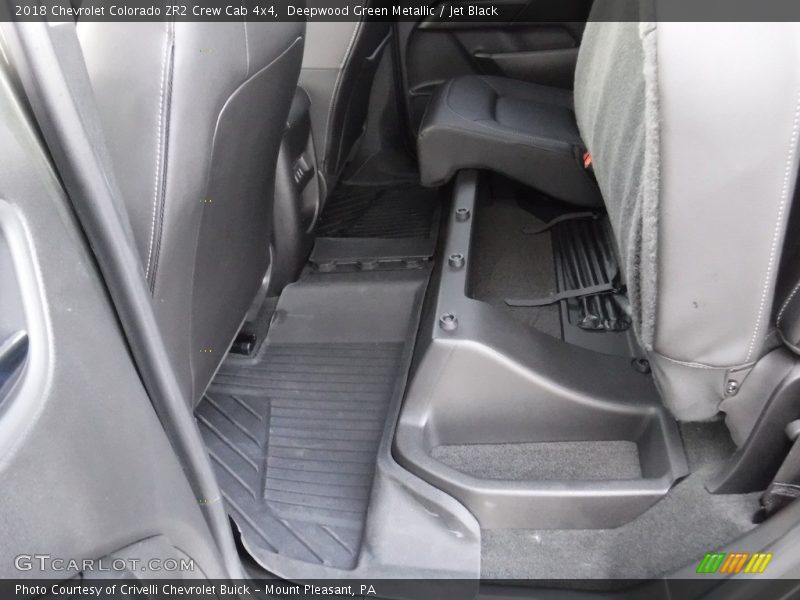 Deepwood Green Metallic / Jet Black 2018 Chevrolet Colorado ZR2 Crew Cab 4x4