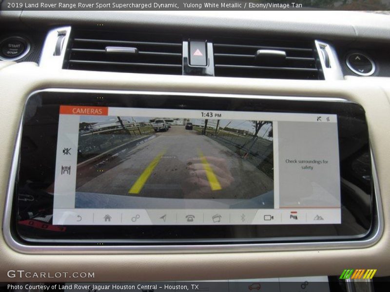Yulong White Metallic / Ebony/Vintage Tan 2019 Land Rover Range Rover Sport Supercharged Dynamic
