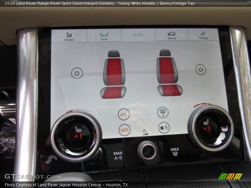 Yulong White Metallic / Ebony/Vintage Tan 2019 Land Rover Range Rover Sport Supercharged Dynamic