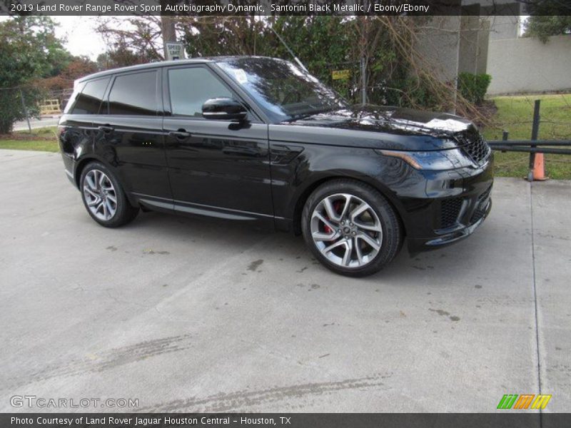  2019 Range Rover Sport Autobiography Dynamic Santorini Black Metallic