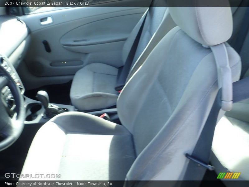 Black / Gray 2007 Chevrolet Cobalt LS Sedan