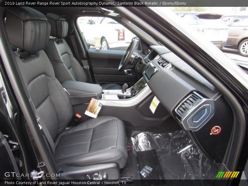 Front Seat of 2019 Range Rover Sport Autobiography Dynamic