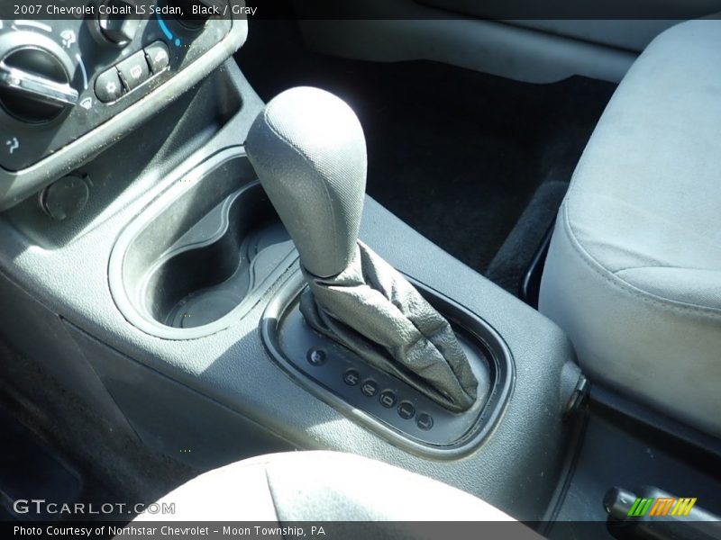 Black / Gray 2007 Chevrolet Cobalt LS Sedan