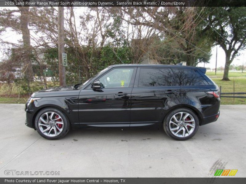 2019 Range Rover Sport Autobiography Dynamic Santorini Black Metallic