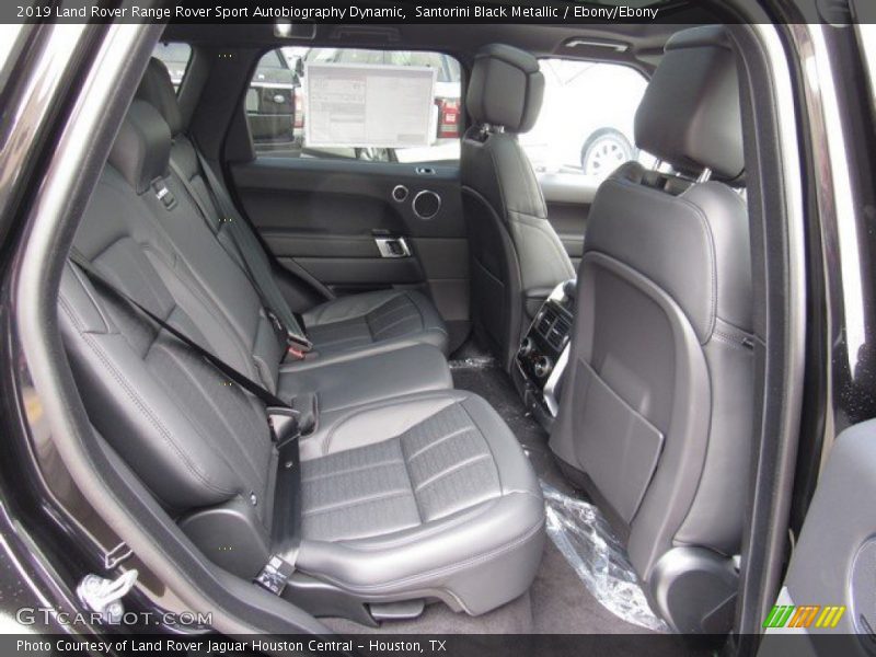 Rear Seat of 2019 Range Rover Sport Autobiography Dynamic