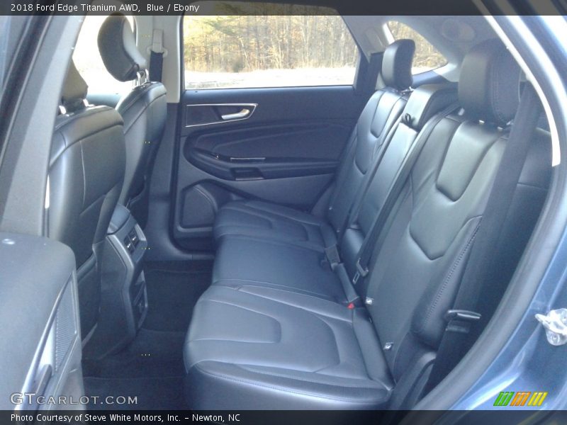 Blue / Ebony 2018 Ford Edge Titanium AWD