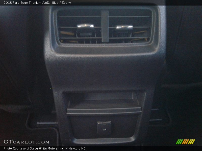 Blue / Ebony 2018 Ford Edge Titanium AWD