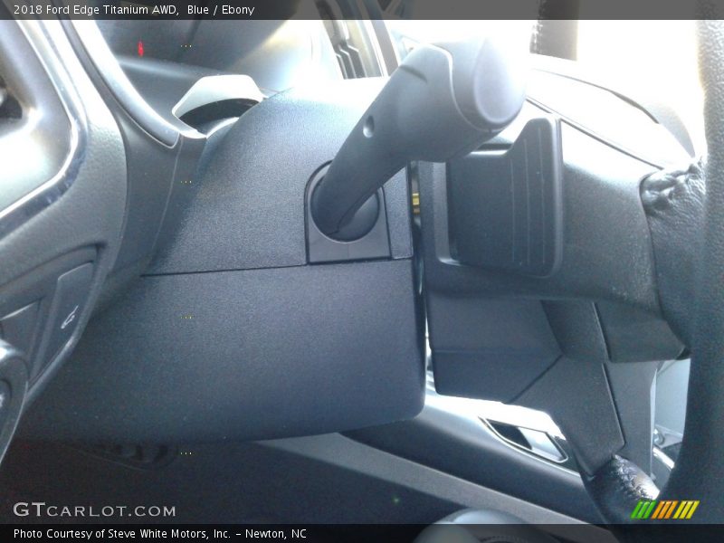 Blue / Ebony 2018 Ford Edge Titanium AWD