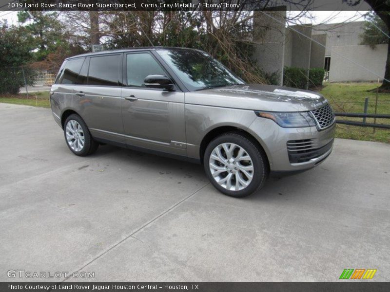 Corris Gray Metallic / Ebony/Ebony 2019 Land Rover Range Rover Supercharged