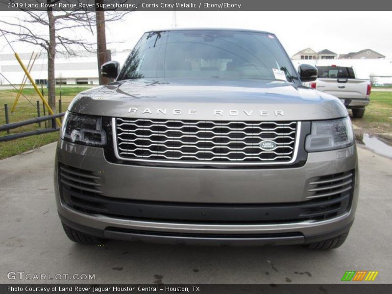 Corris Gray Metallic / Ebony/Ebony 2019 Land Rover Range Rover Supercharged