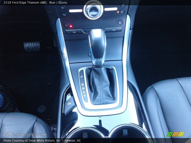 Blue / Ebony 2018 Ford Edge Titanium AWD
