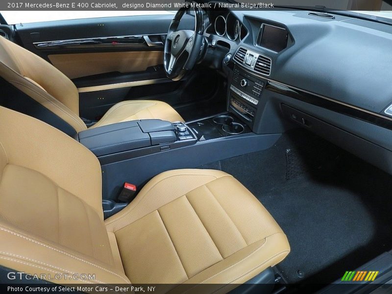designo Diamond White Metallic / Natural Beige/Black 2017 Mercedes-Benz E 400 Cabriolet