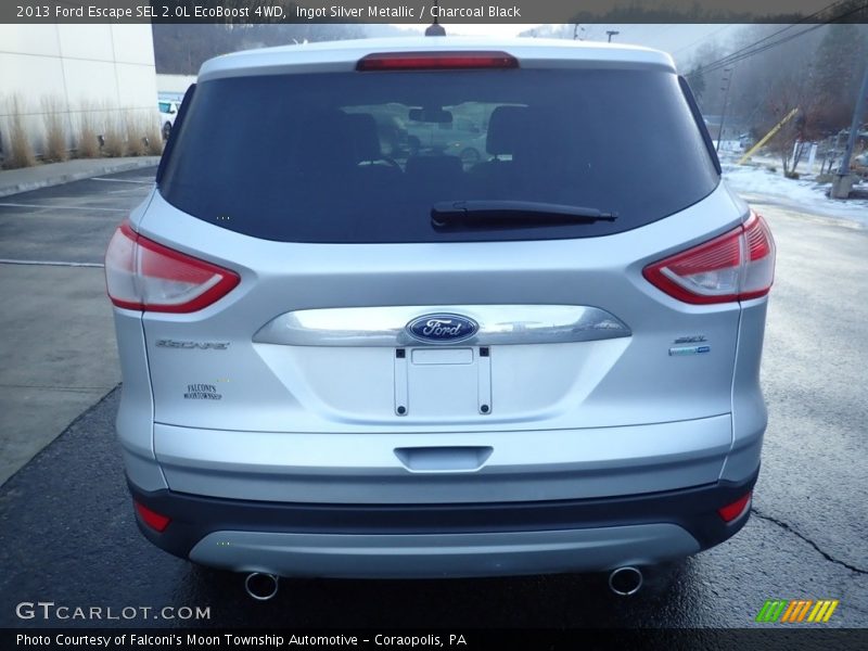 Ingot Silver Metallic / Charcoal Black 2013 Ford Escape SEL 2.0L EcoBoost 4WD