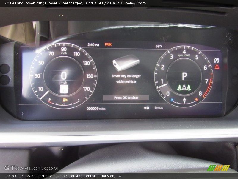  2019 Range Rover Supercharged Supercharged Gauges