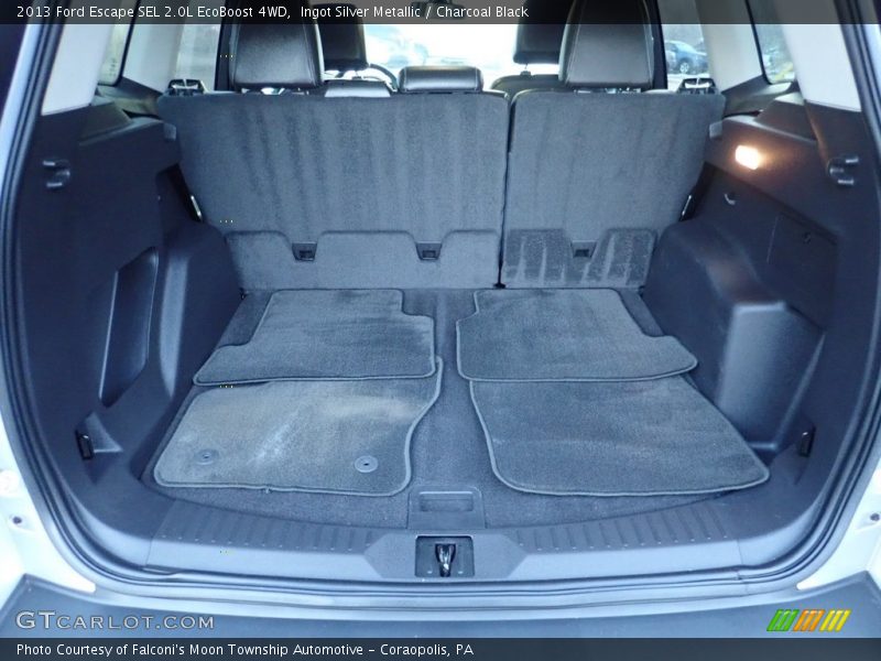 Ingot Silver Metallic / Charcoal Black 2013 Ford Escape SEL 2.0L EcoBoost 4WD