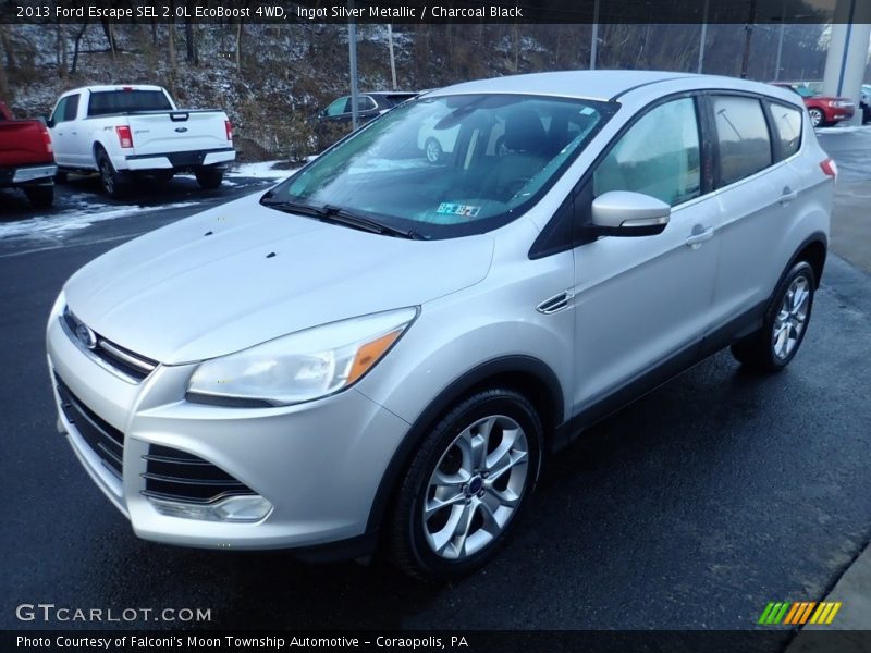 Ingot Silver Metallic / Charcoal Black 2013 Ford Escape SEL 2.0L EcoBoost 4WD