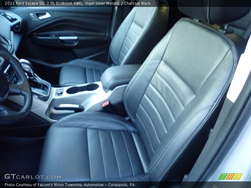 Ingot Silver Metallic / Charcoal Black 2013 Ford Escape SEL 2.0L EcoBoost 4WD