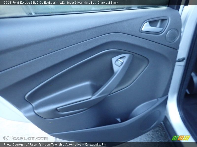 Ingot Silver Metallic / Charcoal Black 2013 Ford Escape SEL 2.0L EcoBoost 4WD