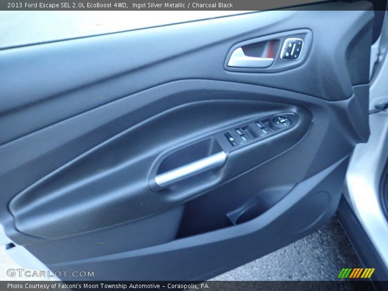 Ingot Silver Metallic / Charcoal Black 2013 Ford Escape SEL 2.0L EcoBoost 4WD
