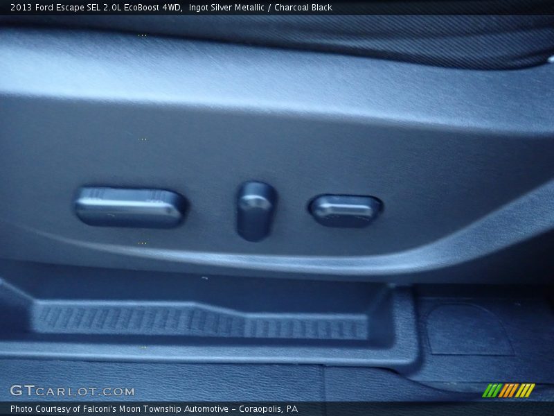 Ingot Silver Metallic / Charcoal Black 2013 Ford Escape SEL 2.0L EcoBoost 4WD