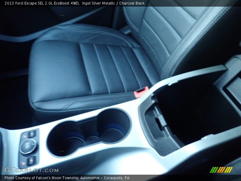 Ingot Silver Metallic / Charcoal Black 2013 Ford Escape SEL 2.0L EcoBoost 4WD