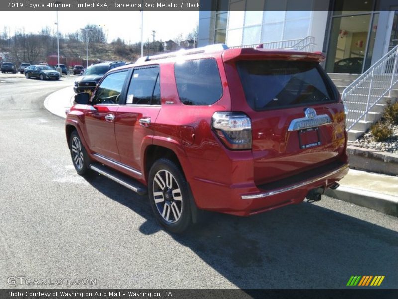 Barcelona Red Metallic / Black 2019 Toyota 4Runner Limited 4x4