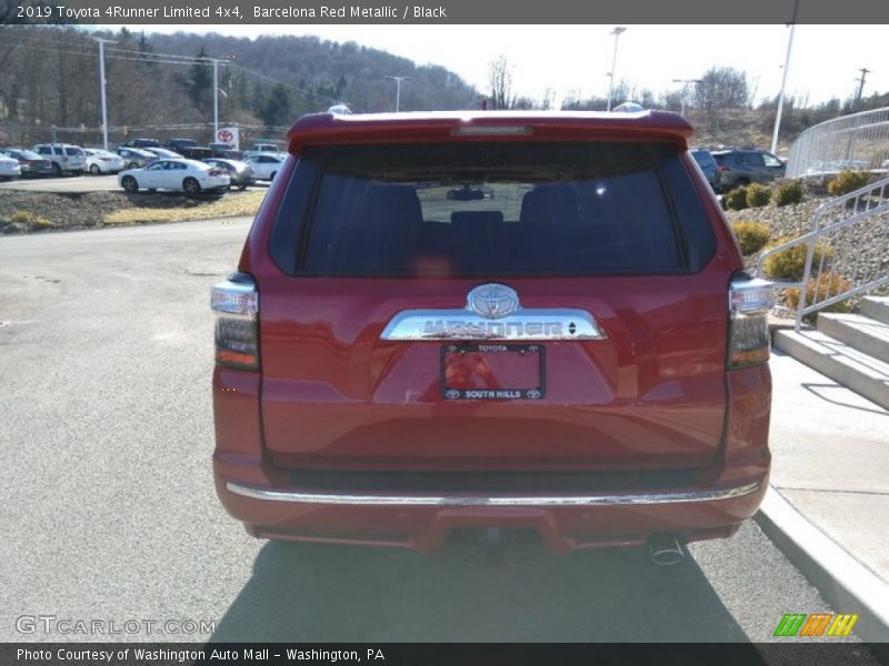 Barcelona Red Metallic / Black 2019 Toyota 4Runner Limited 4x4