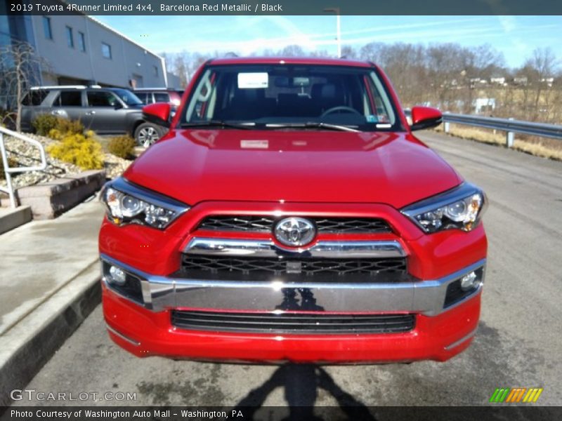 Barcelona Red Metallic / Black 2019 Toyota 4Runner Limited 4x4