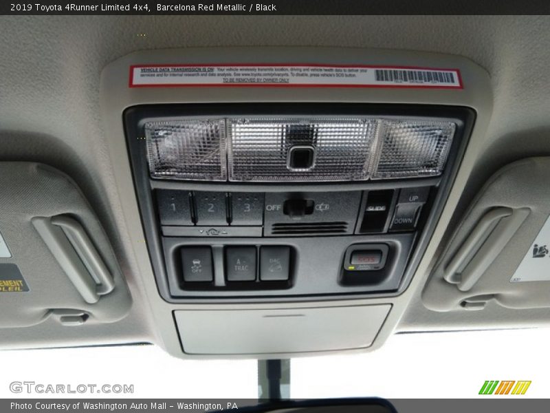 Barcelona Red Metallic / Black 2019 Toyota 4Runner Limited 4x4