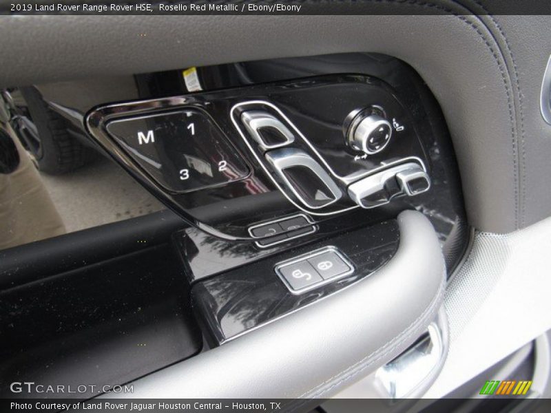 Controls of 2019 Range Rover HSE